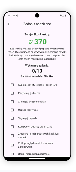 Zadania i Eko-Punkty